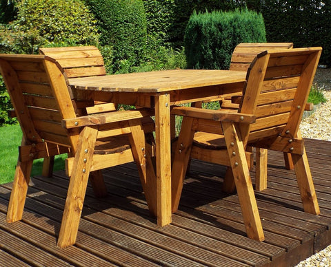 Charles Taylor HB12 - Four Seater Rectangular Table Set
