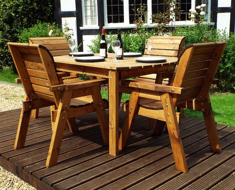 Charles Taylor HB12 - Four Seater Rectangular Table Set