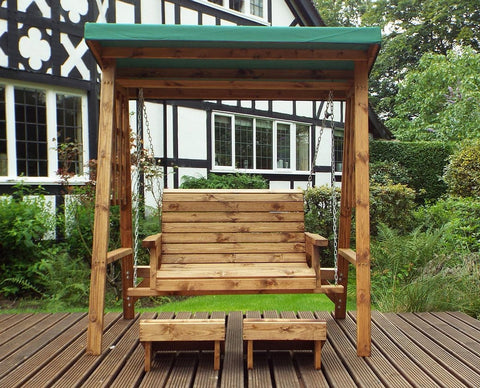Charles Taylor HB133G - Dorset Two Seater Swing Green