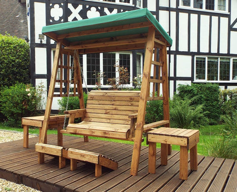 Charles Taylor HB133G - Dorset Two Seater Swing Green