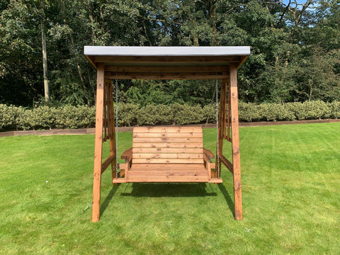 Charles Taylor HB133GR - Dorset Two Seater Swing Grey