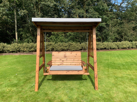 Charles Taylor HB133GR - Dorset Two Seater Swing Grey