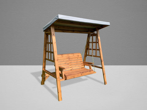 Charles Taylor HB133GR - Dorset Two Seater Swing Grey