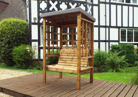Charles Taylor HB135GR - Bramham Two Seater Arbour Grey
