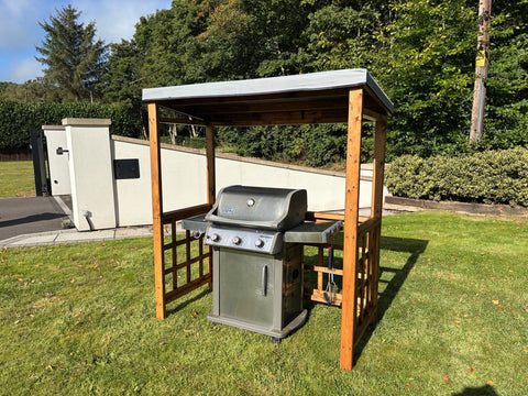 Charles Taylor HB137 - Dorchester BBQ Shelter (Green , Grey or Burgundy)