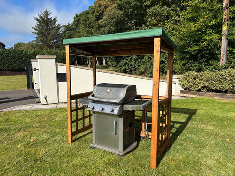 Charles Taylor HB137 - Dorchester BBQ Shelter (Green , Grey or Burgundy)