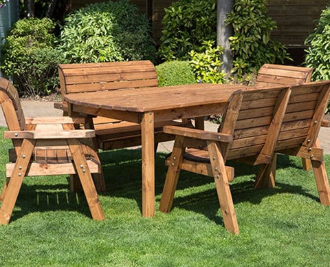 Charles Taylor HB14 - Six Seater Rectangular Table Set