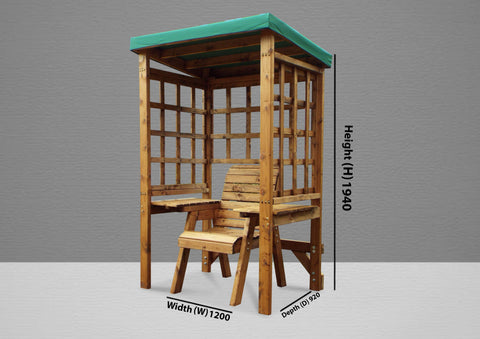 Charles Taylor HB143G - Wentworth Single Arbour Green