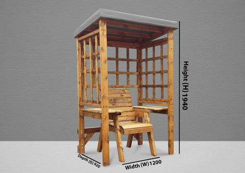 Charles Taylor HB143GR - Wentworth Single Arbour Grey