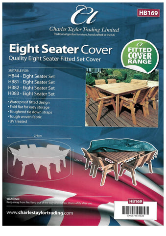 Charles Taylor HB169 - Eight Seater Square Deluxe Table Set Cover