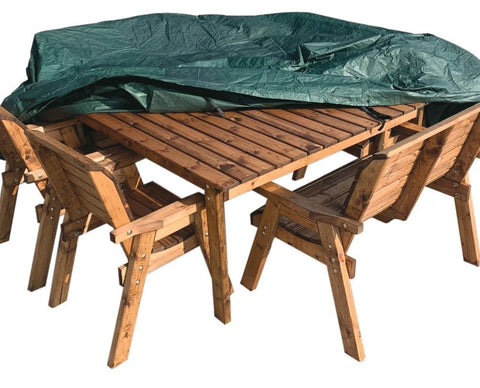 Charles Taylor HB169 - Eight Seater Square Deluxe Table Set Cover