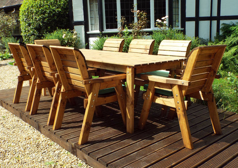 Charles Taylor HB17 - Eight Seater Rectangular Table Set