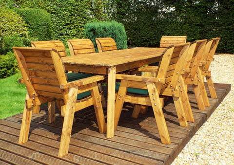 Charles Taylor HB17 - Eight Seater Rectangular Table Set