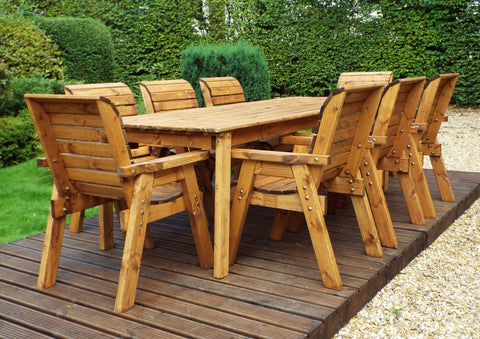 Charles Taylor HB17 - Eight Seater Rectangular Table Set