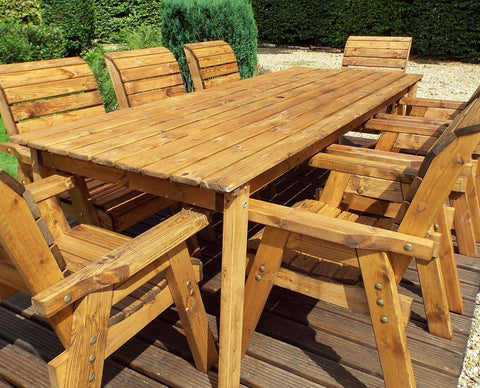 Charles Taylor HB17 - Eight Seater Rectangular Table Set