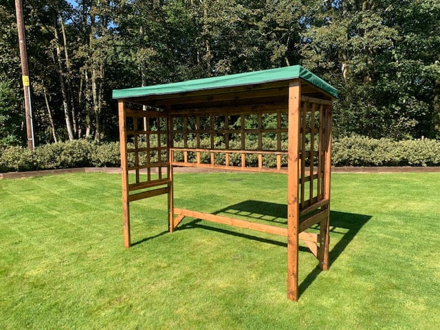Charles Taylor HB207G - Large Universal Three Seater Arbour Frame Green