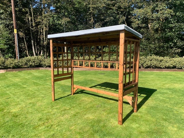 Charles Taylor HB207GR - Large Universal Three Seater Arbour Frame Grey
