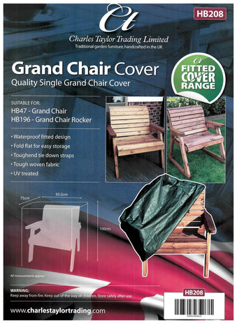 Charles Taylor HB208 - Deluxe Grand Chair Cover