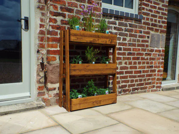 Charles Taylor Wooden Planters Charles Taylor HB214 - Country Kitchen Herb Garden Medium
