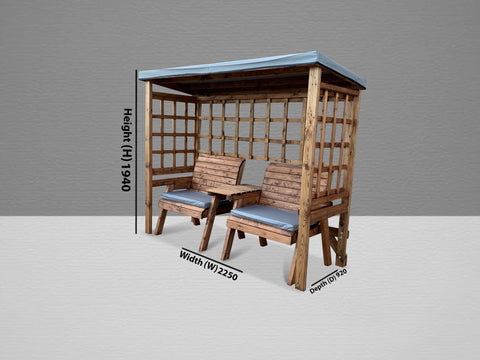 Charles Taylor HB222GR - Grand Henley Twin Arbour Grey