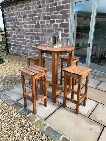 Charles Taylor HB224 - Alfresco Bar Set Four Seater
