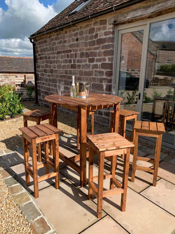 Charles Taylor HB225 - Alfresco Bar Set Six Seater