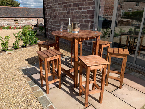 Charles Taylor HB225 - Alfresco Bar Set Six Seater