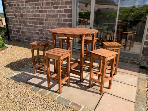 Charles Taylor HB225 - Alfresco Bar Set Six Seater