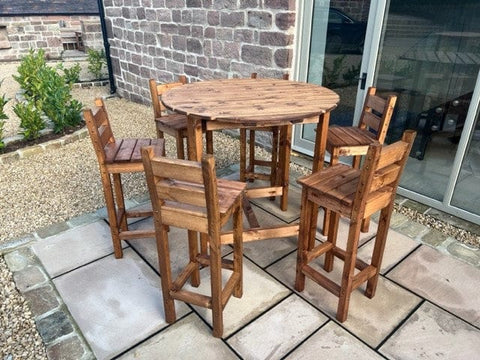 Charles Taylor HB230 - Deluxe Alfresco Bar Set Six Seater