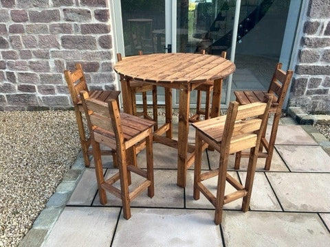 Charles Taylor HB230 - Deluxe Alfresco Bar Set Six Seater