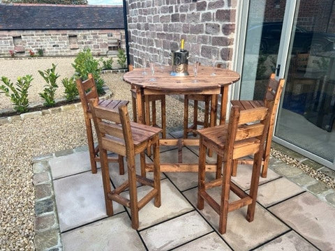 Charles Taylor HB230 - Deluxe Alfresco Bar Set Six Seater
