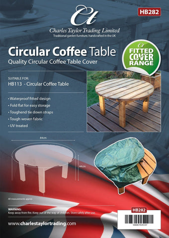 Charles Taylor HB282 - Circular Coffee Table Cover