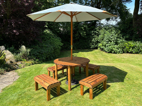 Charles Taylor HB298 - Knights Four Seat Round Table Set