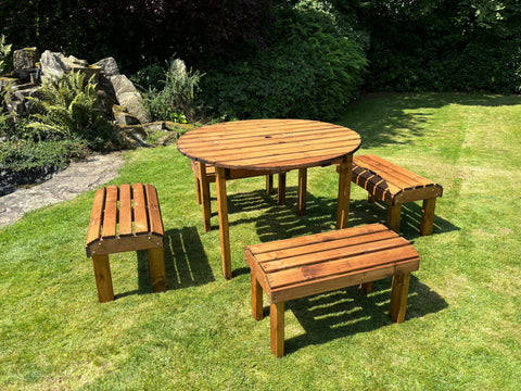 Charles Taylor HB298 - Knights Four Seat Round Table Set