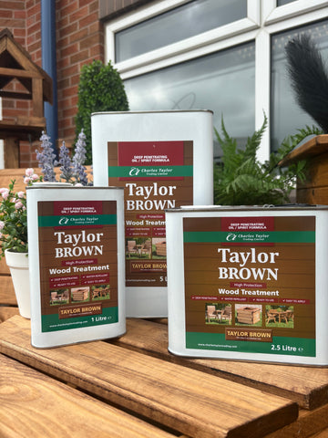 Charles Taylor HB35 - 1L Taylor Brown Wood Treatment