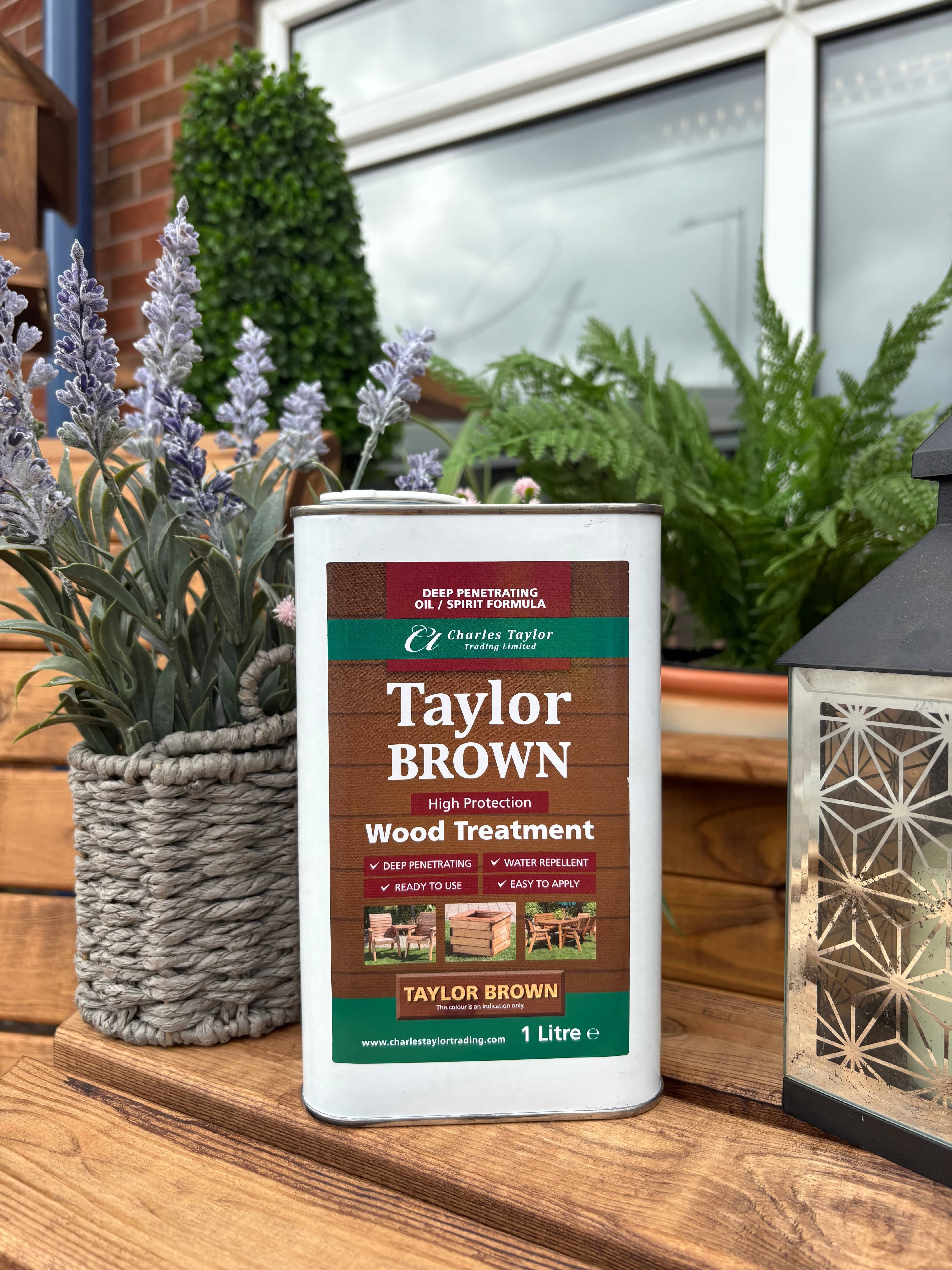 Charles Taylor HB35 - 1L Taylor Brown Wood Treatment