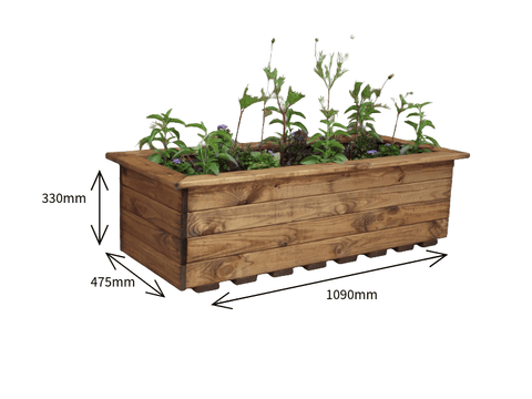 Charles Taylor HB40 - Extra Large Wooden Trough 1090mm