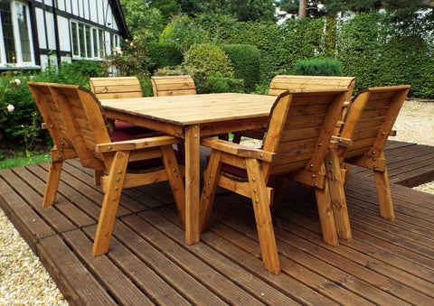 Charles Taylor HB44 - Eight Seater Square Table Set