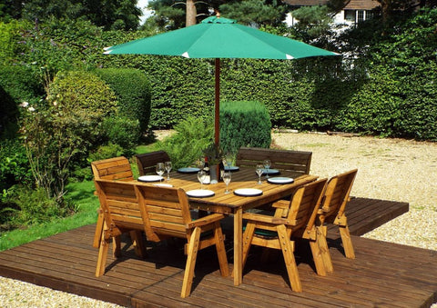 Charles Taylor HB44 - Eight Seater Square Table Set