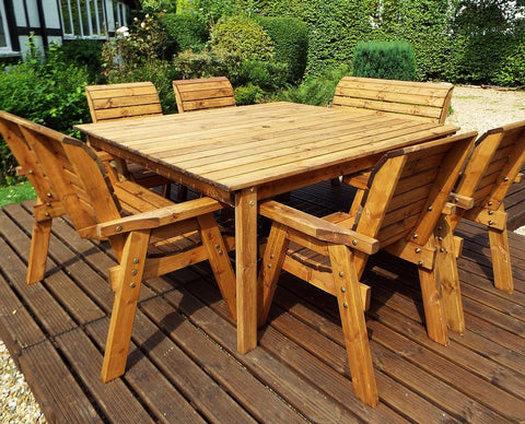 Charles Taylor HB44 - Eight Seater Square Table Set