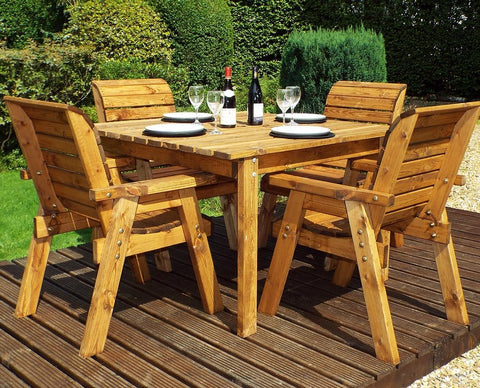 Charles Taylor HB57 - Four Seater Square Table Set