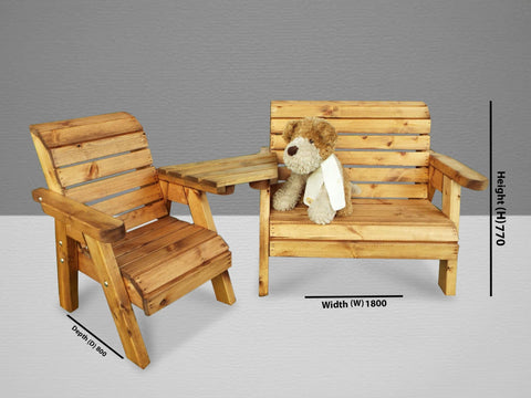 Charles Taylor Charles Taylor HB74 - Little Fella's 3 Seater Companion Set