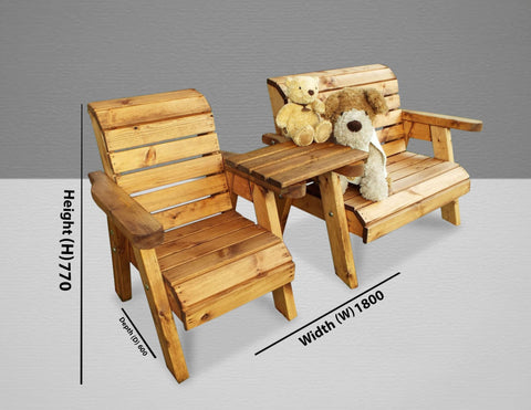 Charles Taylor Charles Taylor HB75 - Little Fella's 3 Seater Companion Set