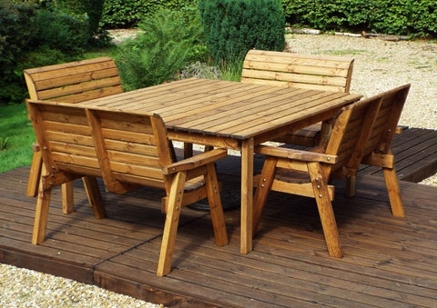Charles Taylor HB81 - Eight Seater Square Table Set