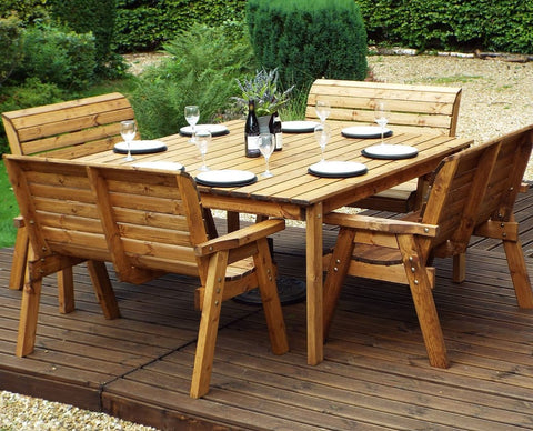 Charles Taylor HB81 - Eight Seater Square Table Set