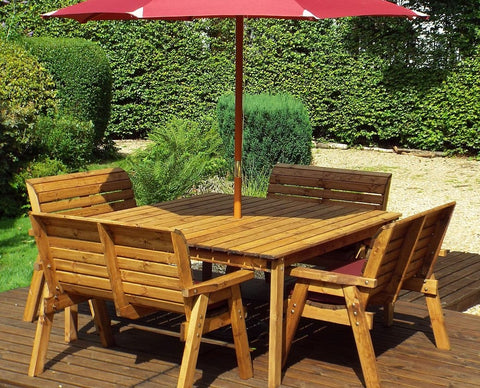 Charles Taylor HB81 - Eight Seater Square Table Set