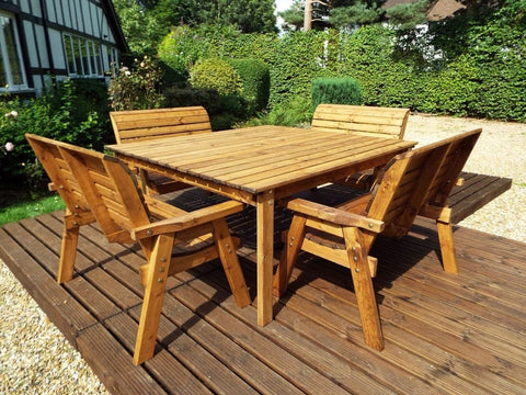 Charles Taylor HB81 - Eight Seater Square Table Set