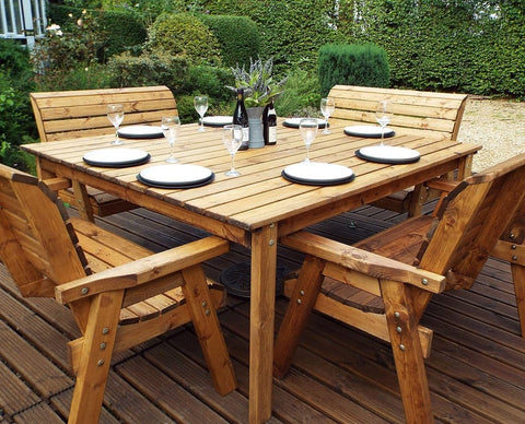 Charles Taylor HB81 - Eight Seater Square Table Set