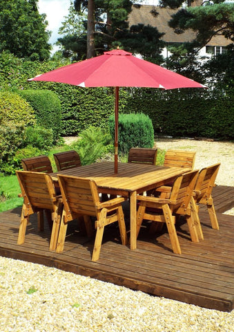 Charles Taylor HB82 - Eight Seater Square Table Set