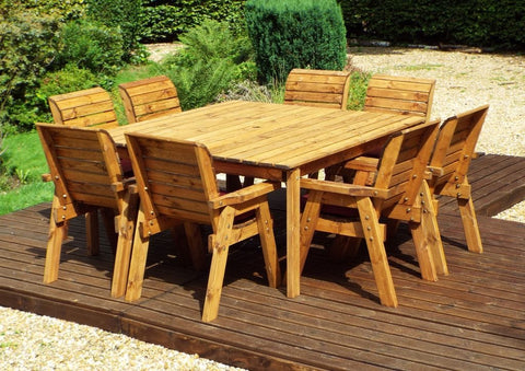 Charles Taylor HB82 - Eight Seater Square Table Set